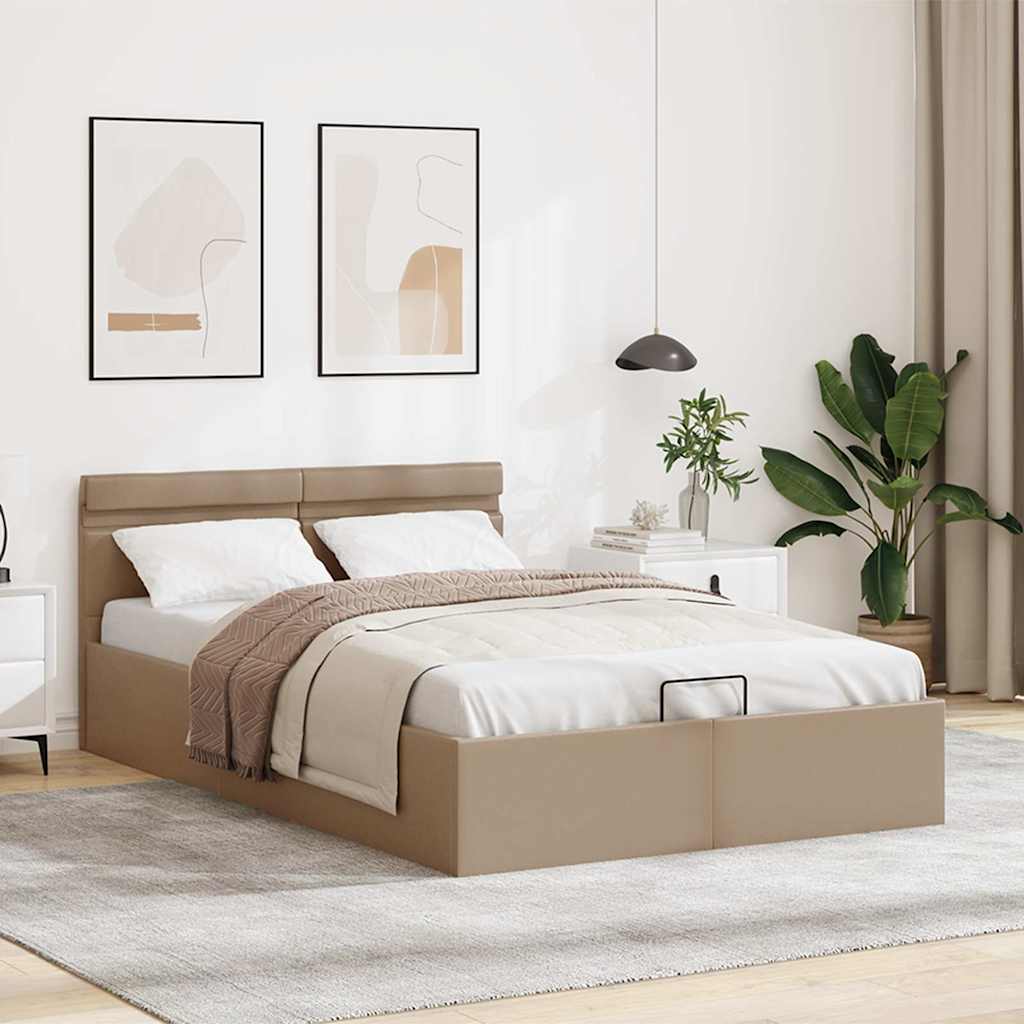 Cadre de lit à rangement hydraulique sans matelas 140x200 cm - XIOS
