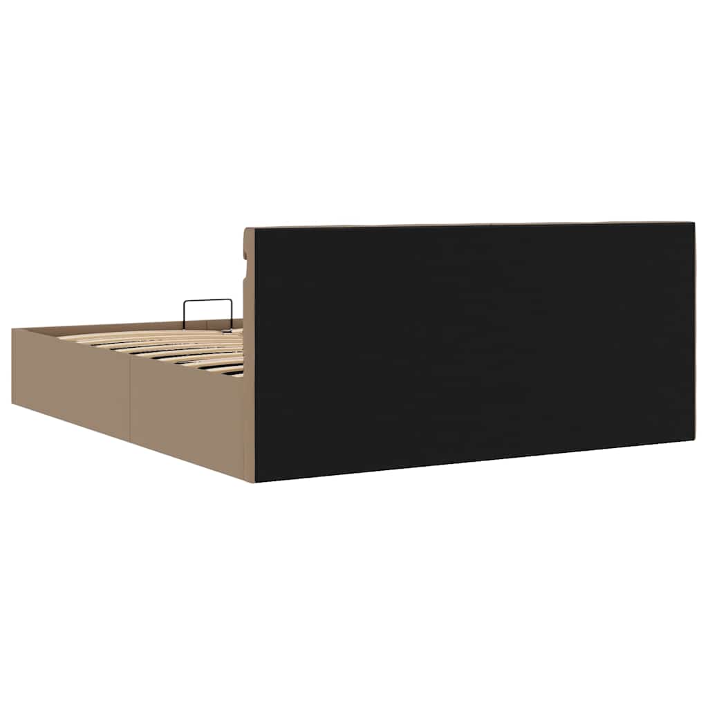 Cadre de lit à rangement hydraulique et LED 160x200 cm - XIOS