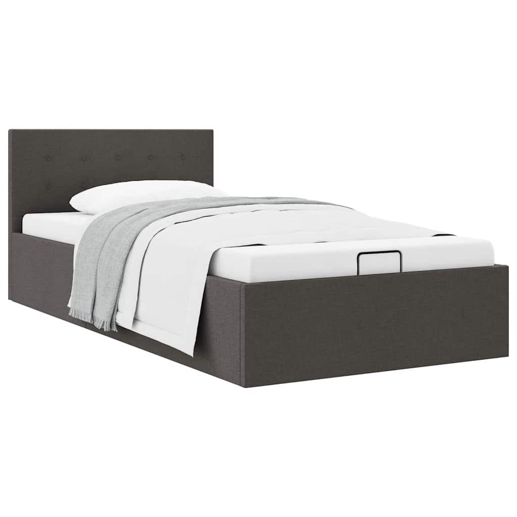 Cadre de lit à rangement hydraulique sans matelas 100x200 cm - XIOS