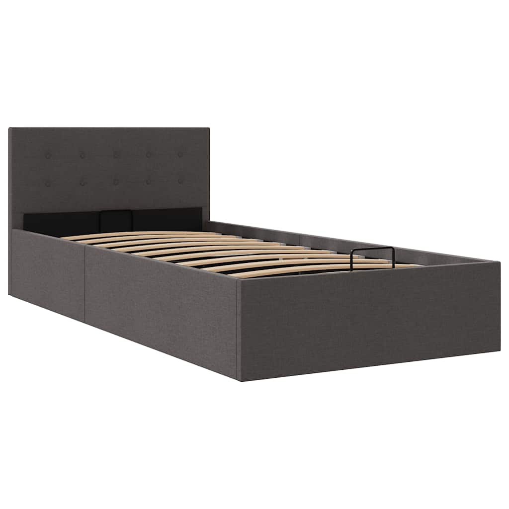 Cadre de lit à rangement hydraulique sans matelas 100x200 cm - XIOS