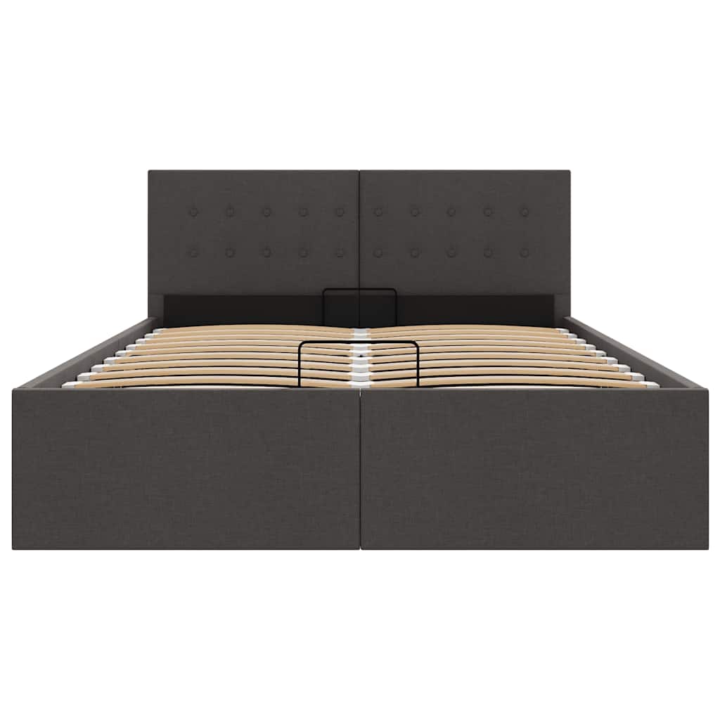 Cadre de lit à rangement hydraulique sans matelas 140x200 cm - XIOS