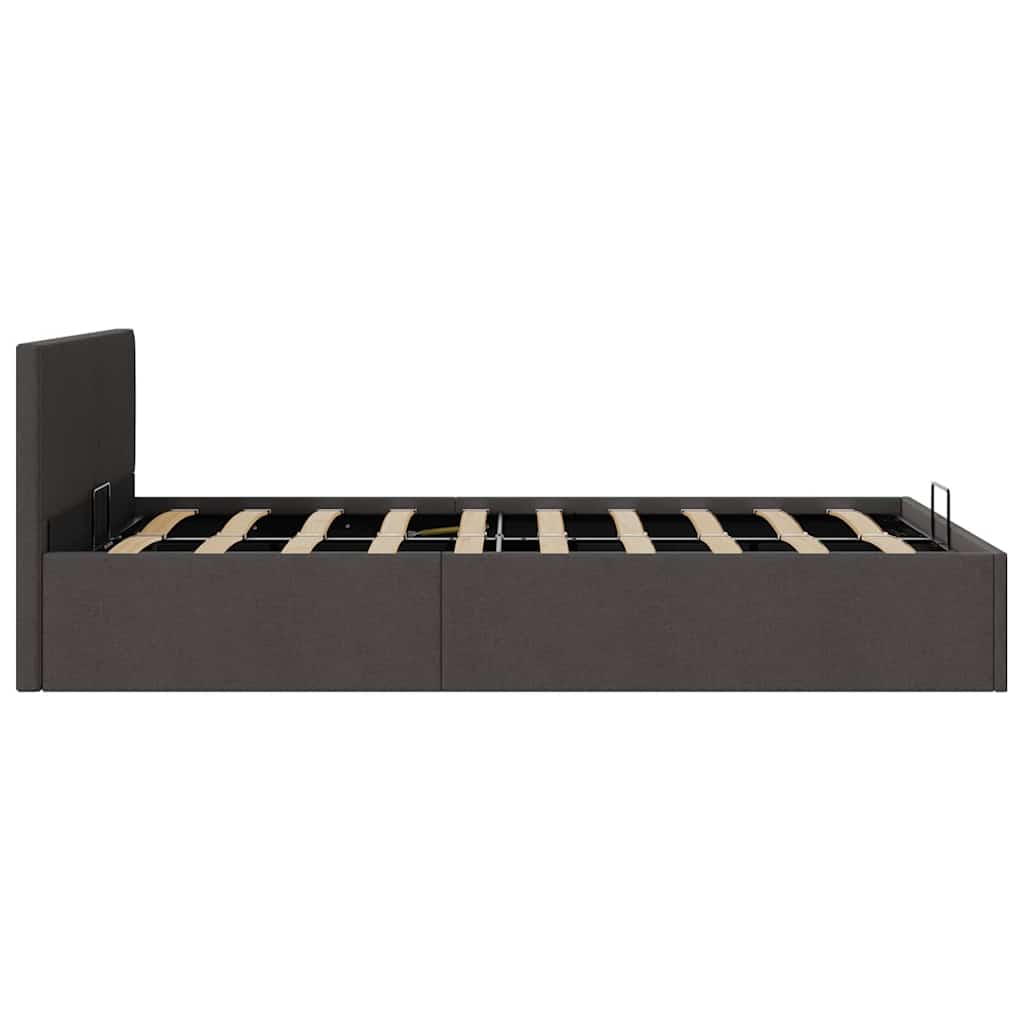 Cadre de lit à rangement hydraulique sans matelas 140x200 cm - XIOS