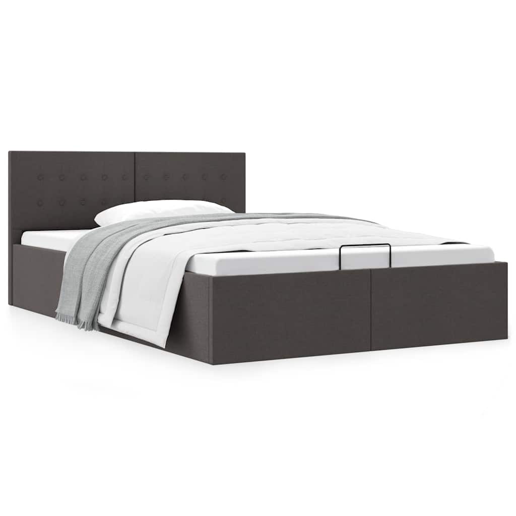 Cadre de lit à rangement hydraulique sans matelas 140x200 cm - XIOS