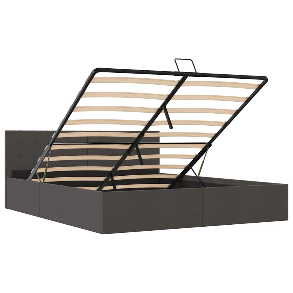 Cadre de lit à rangement hydraulique sans matelas 160x200 cm - XIOS