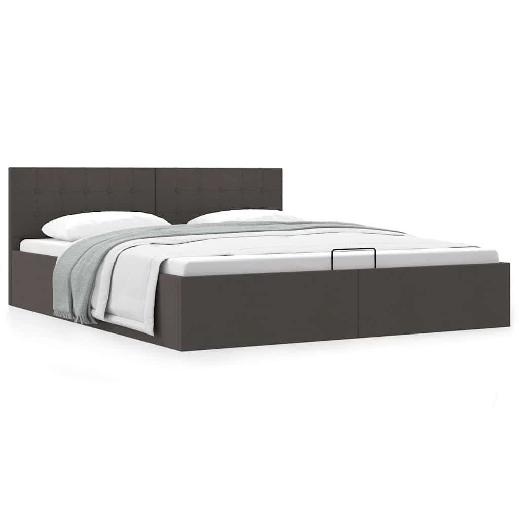 Cadre de lit à rangement hydraulique sans matelas 180x200 cm - XIOS