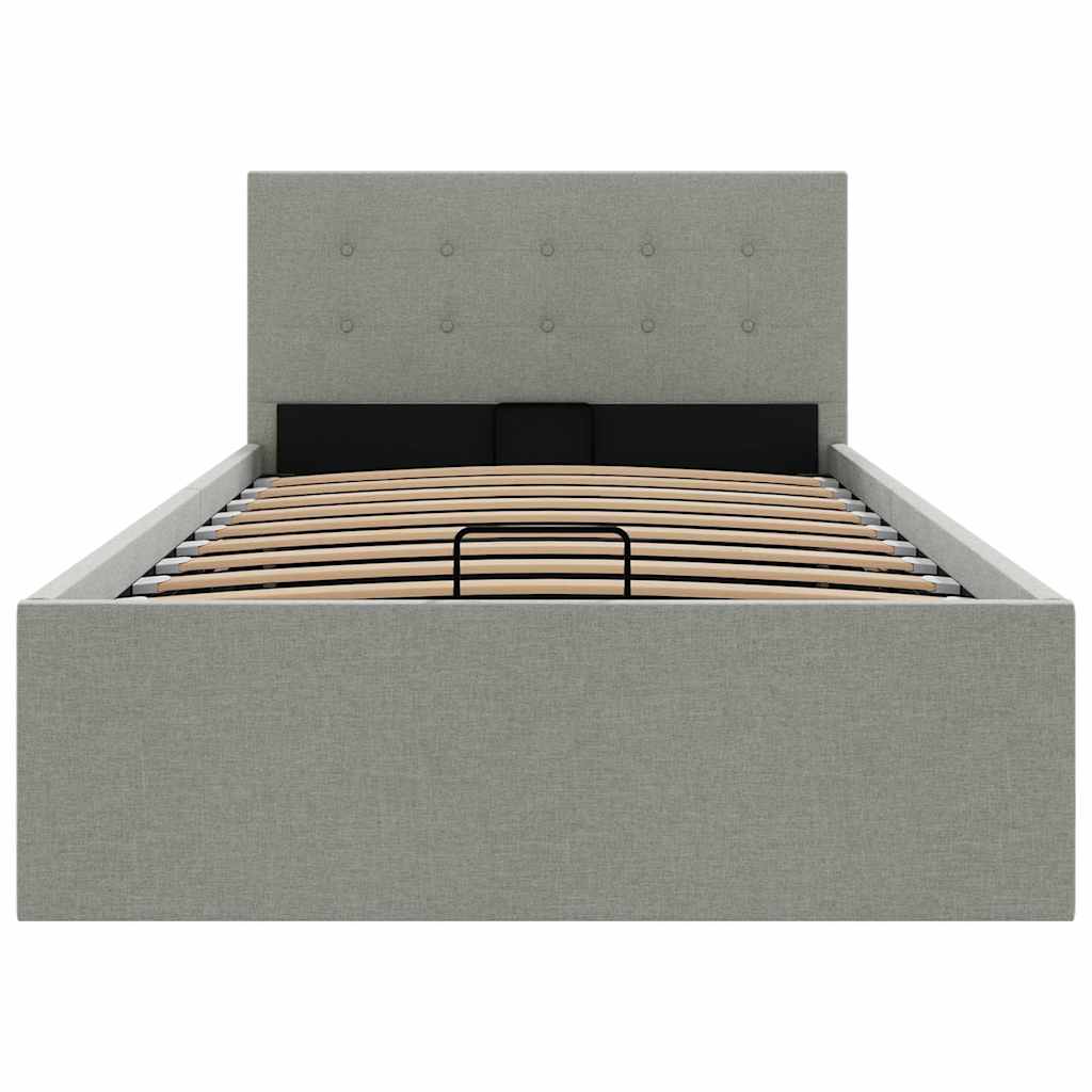 Cadre de lit à rangement hydraulique sans matelas 100x200 cm - XIOS