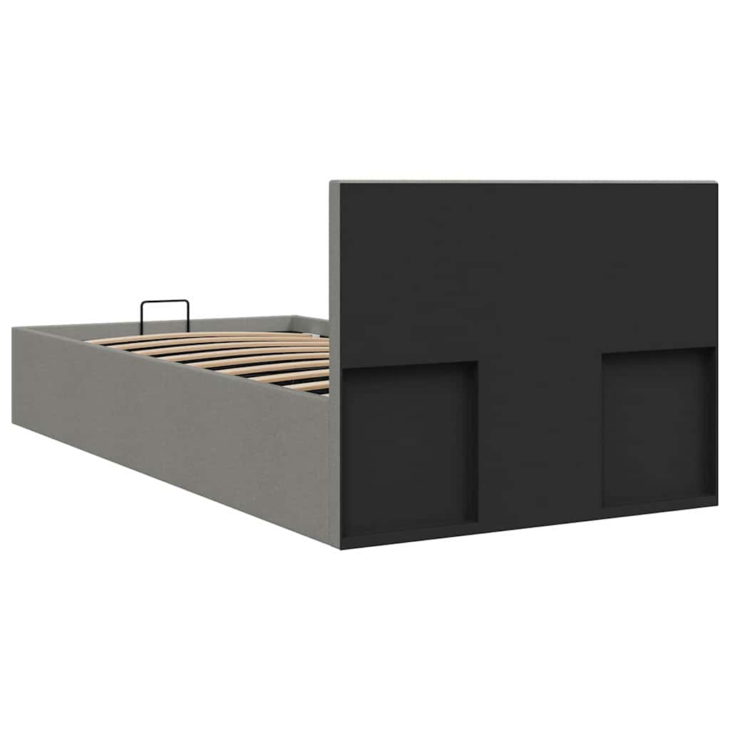 Cadre de lit à rangement hydraulique sans matelas 100x200 cm - XIOS