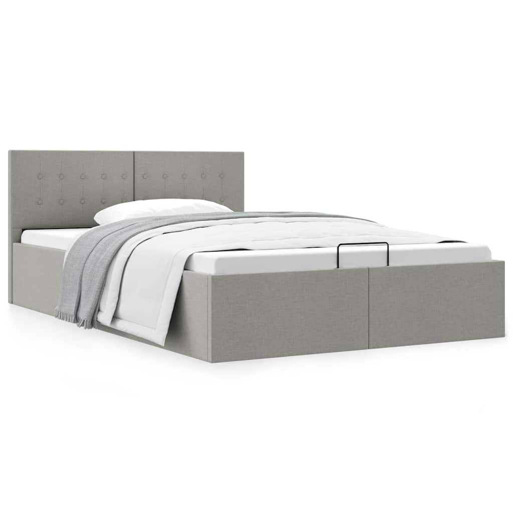 Cadre de lit à rangement hydraulique sans matelas 120x200 cm - XIOS