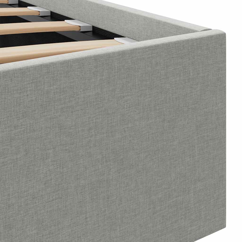 Cadre de lit à rangement hydraulique sans matelas 140x200 cm - XIOS