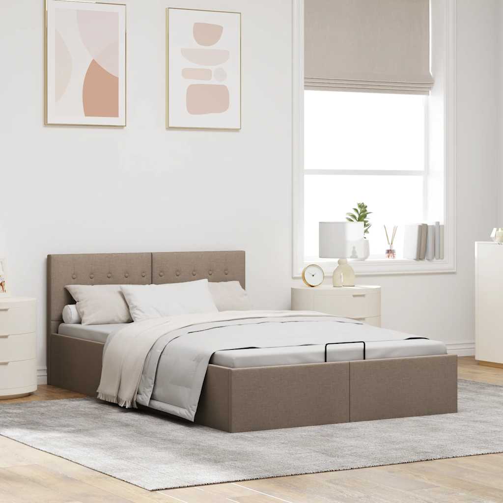 Cadre de lit à rangement hydraulique sans matelas 120x200 cm - XIOS