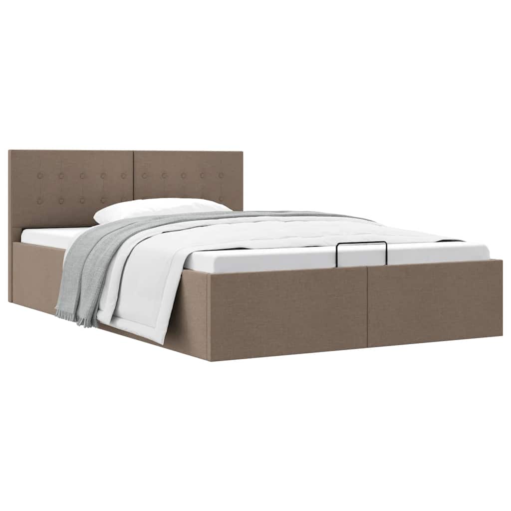 Cadre de lit à rangement hydraulique sans matelas 140x200 cm - XIOS