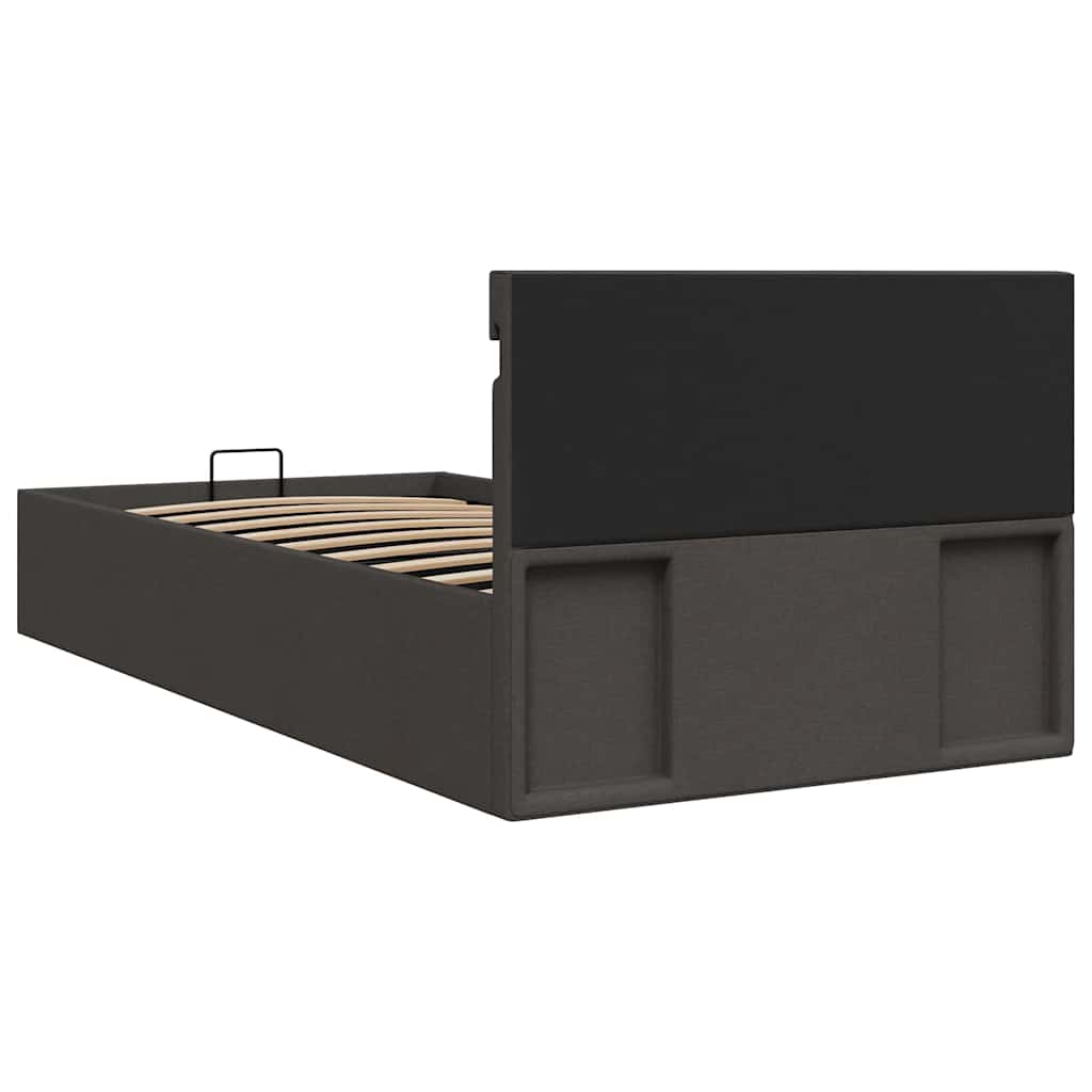Cadre de lit à rangement hydraulique sans matelas 100x200 cm - XIOS