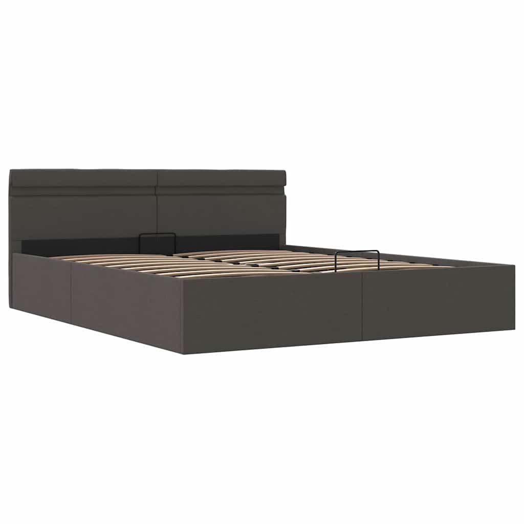 Cadre de lit à rangement hydraulique sans matelas 160x200 cm - XIOS