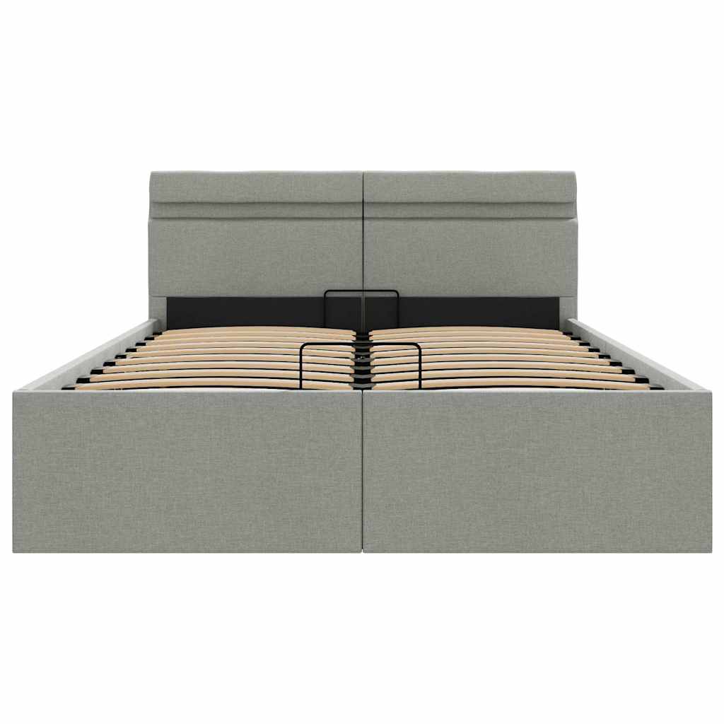 Cadre de lit à rangement hydraulique sans matelas 120x200 cm - XIOS