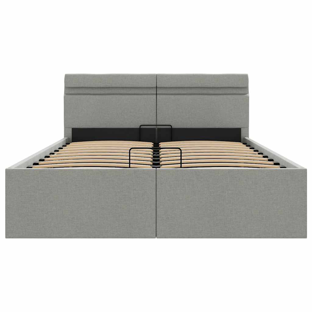 Cadre de lit à rangement hydraulique sans matelas 140x200 cm - XIOS