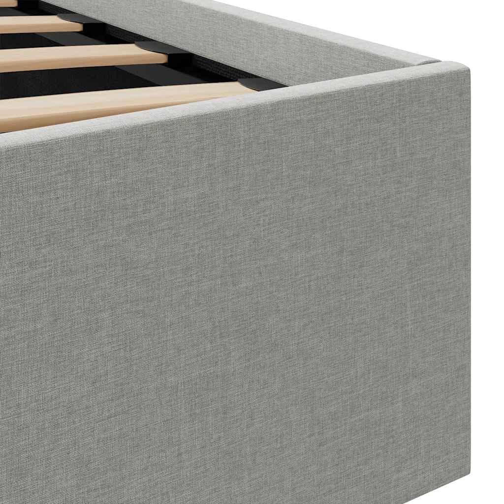 Cadre de lit à rangement hydraulique sans matelas 160x200 cm - XIOS
