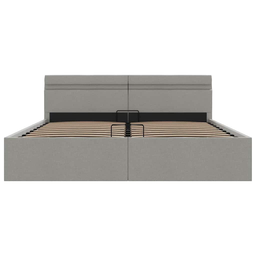 Cadre de lit à rangement hydraulique sans matelas 180x200 cm - XIOS