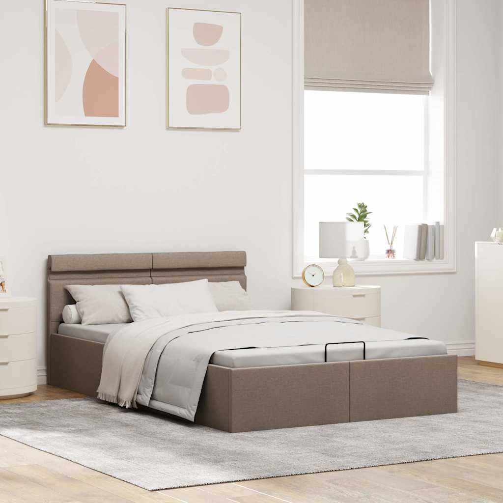 Cadre de lit à rangement hydraulique sans matelas 120x200 cm - XIOS