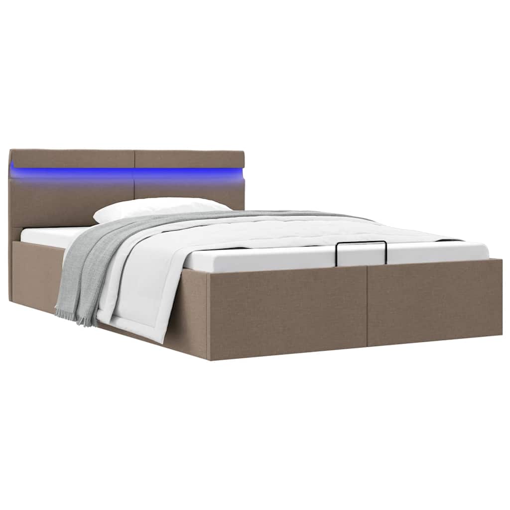 Cadre de lit à rangement hydraulique sans matelas 120x200 cm - XIOS