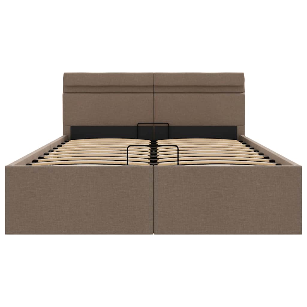 Cadre de lit à rangement hydraulique sans matelas 140x200 cm - XIOS