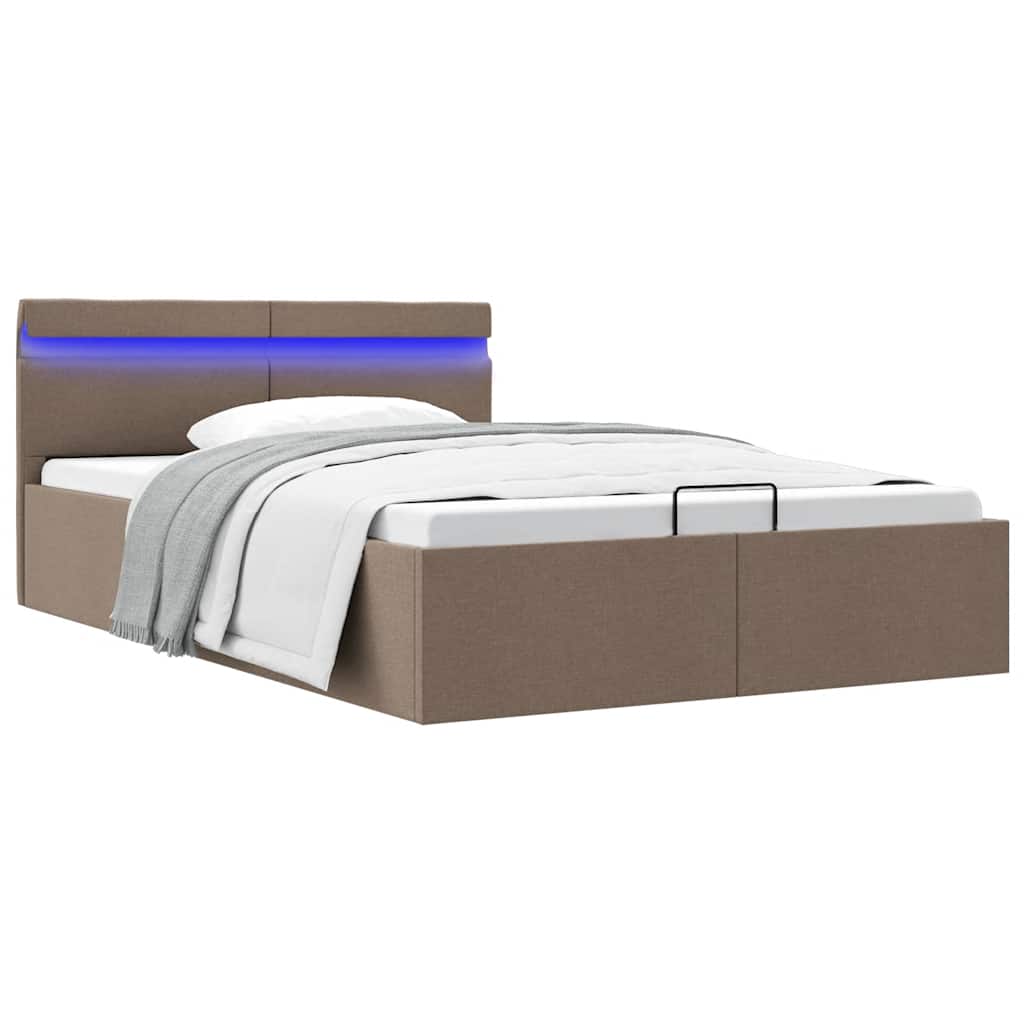 Cadre de lit à rangement hydraulique sans matelas 140x200 cm - XIOS