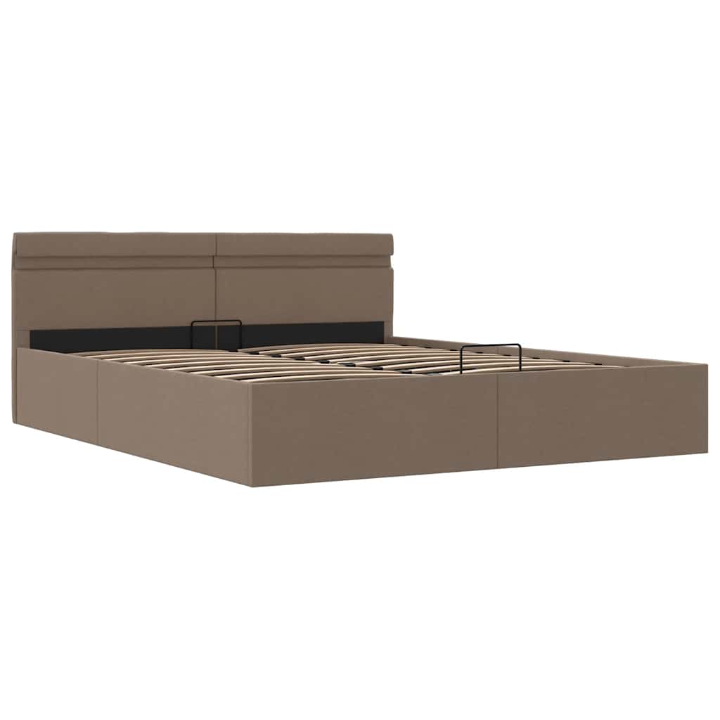 Cadre de lit à rangement hydraulique sans matelas 160x200 cm - XIOS