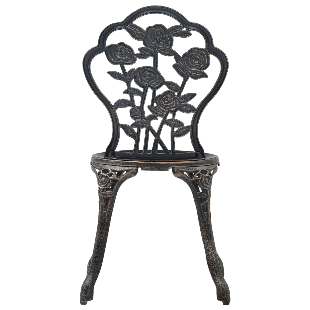 Salon de bistro 3 pcs Aluminium coulé - XIOS