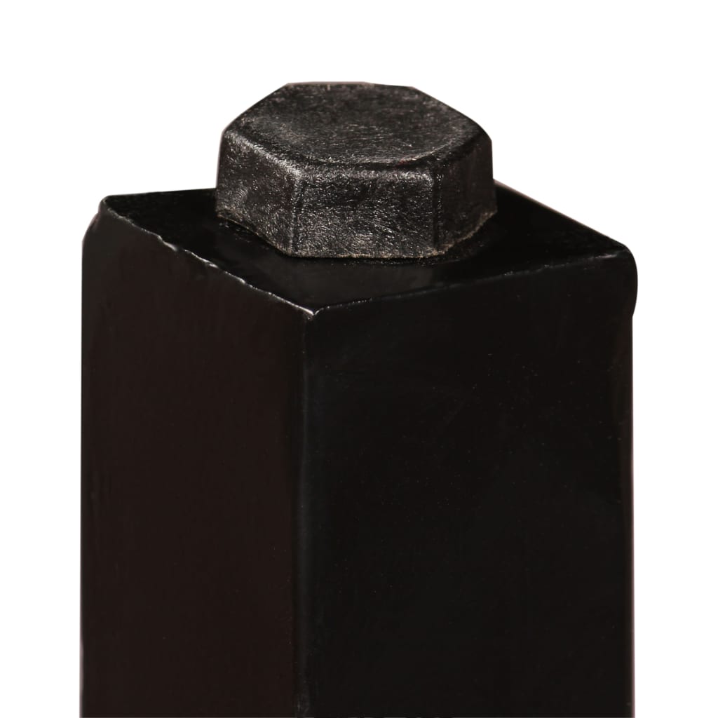 Ensemble de bar 7 pcs Bois d'acacia solide et cuir véritable - XIOS