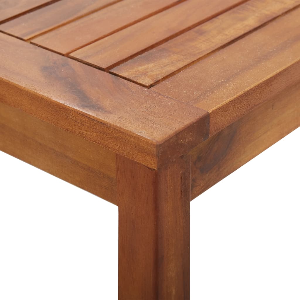 Salon de jardin avec coussins 4 pcs Bois d'acacia solide - XIOS