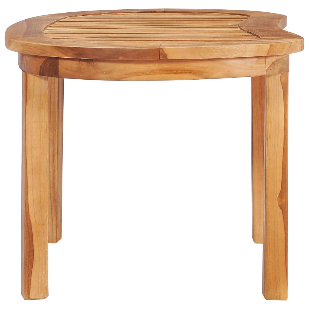 Table basse 90x50x45 cm Bois de teck solide - XIOS
