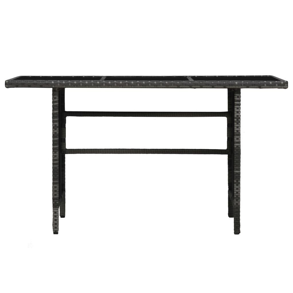 Salon de jardin 3 pcs avec coussins Résine tressée Gris - XIOS