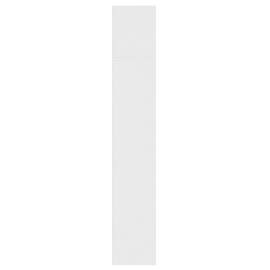 Ensemble de bibliothèque/meuble TV 3 pcs Blanc 180x30x180 cm - XIOS