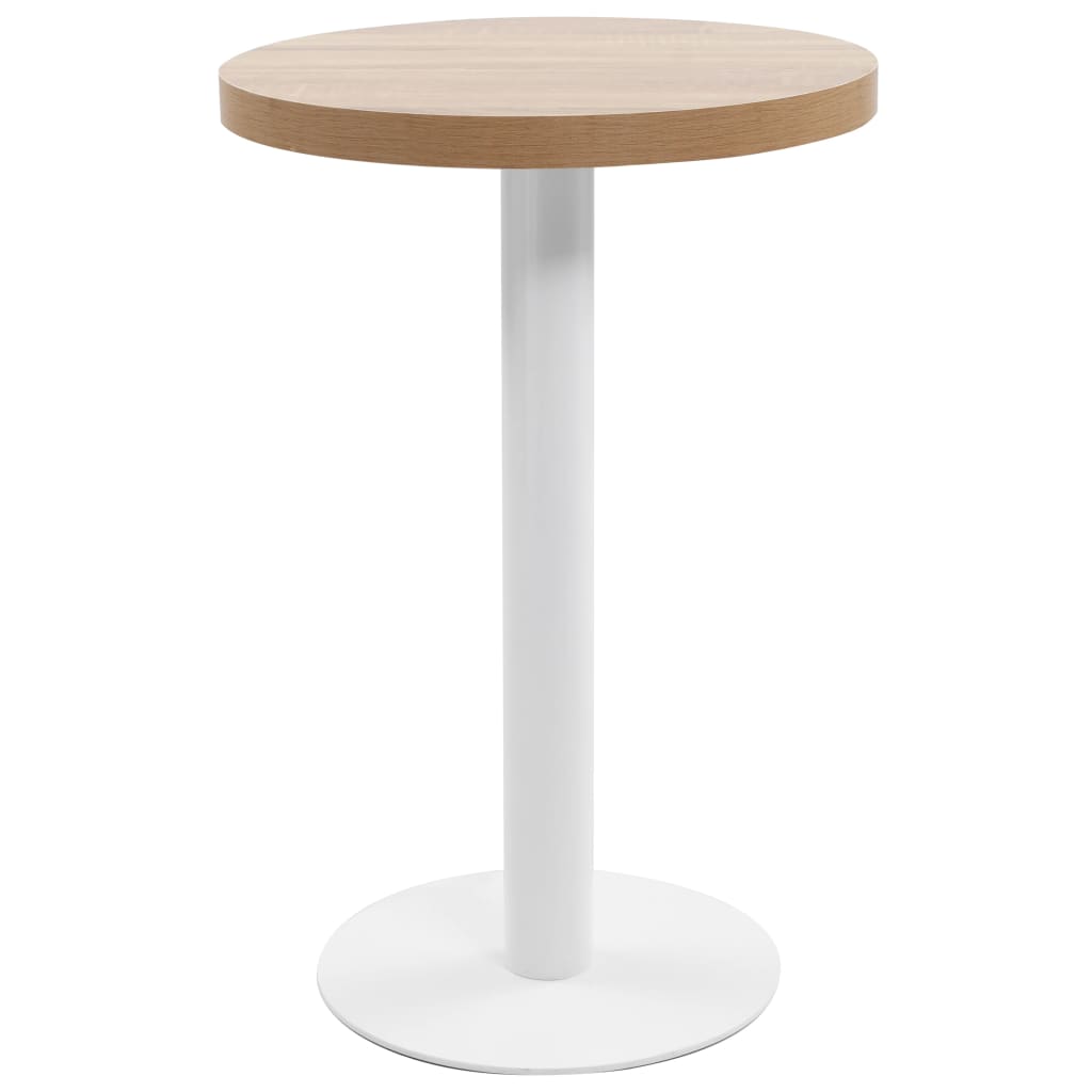 Table de bistro Marron clair 50 cm MDF - XIOS