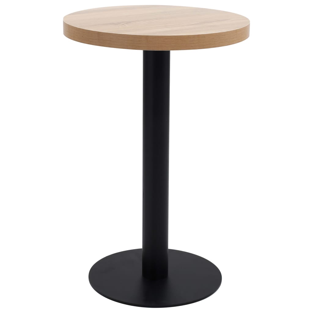 Table de bistro Marron clair 50 cm MDF - XIOS