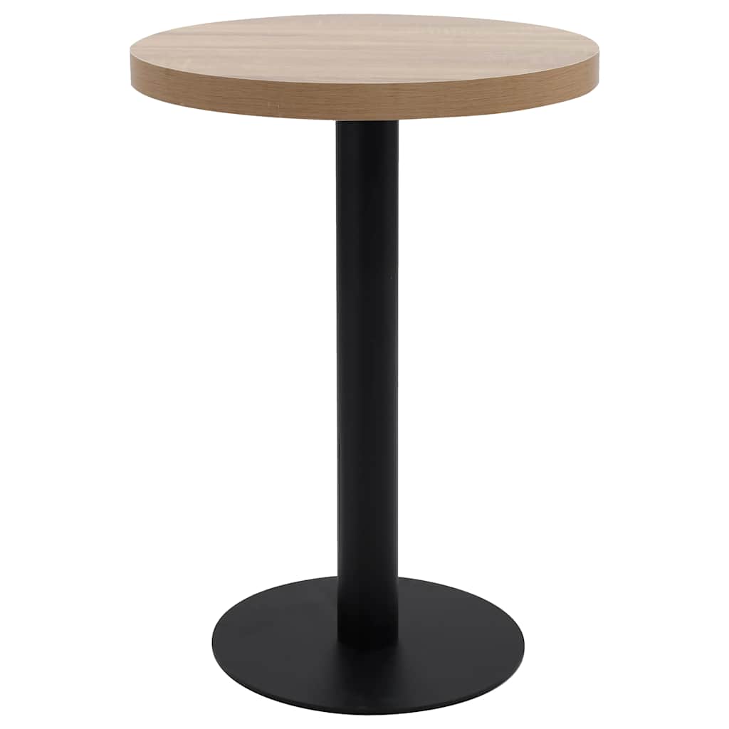 Table de bistro Marron clair 60 cm MDF - XIOS
