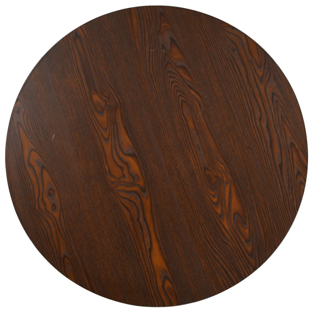 Table de bistro Marron foncé 80 cm MDF - XIOS