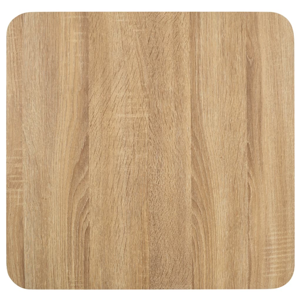 Table de bistro Marron clair 50x50 cm MDF - XIOS