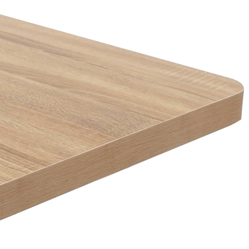 Table de bistro marron clair 50x50 cm MDF - XIOS