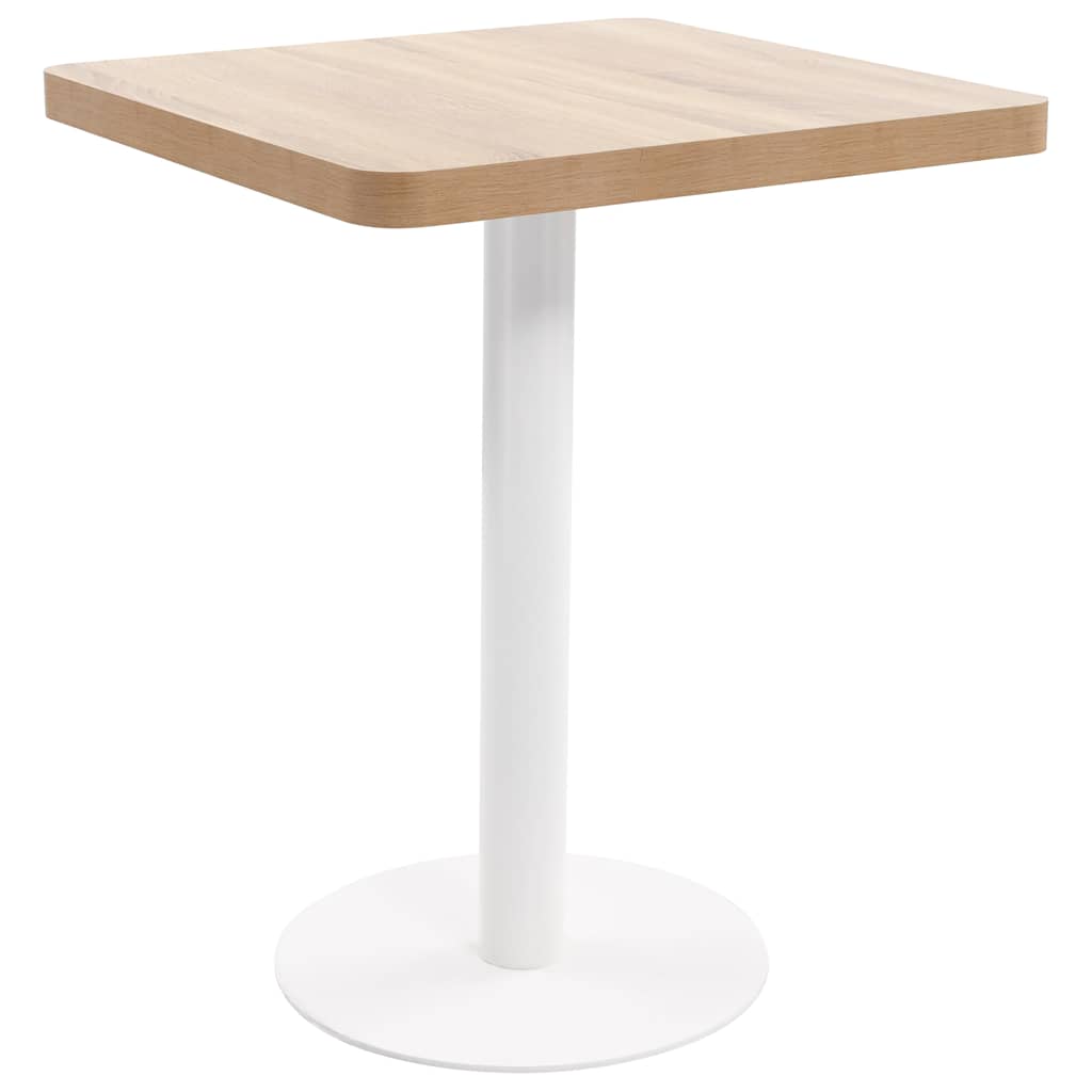 Table de bistro Marron clair 60x60 cm MDF - XIOS