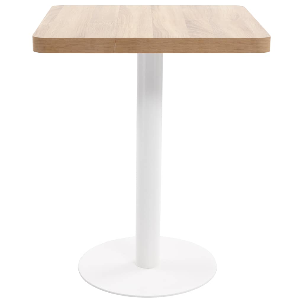Table de bistro Marron clair 60x60 cm MDF - XIOS