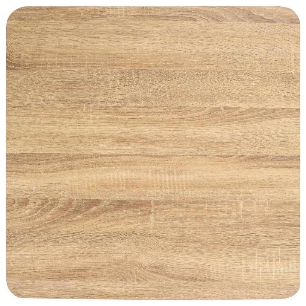 Table de bistro marron clair 60x60 cm MDF - XIOS