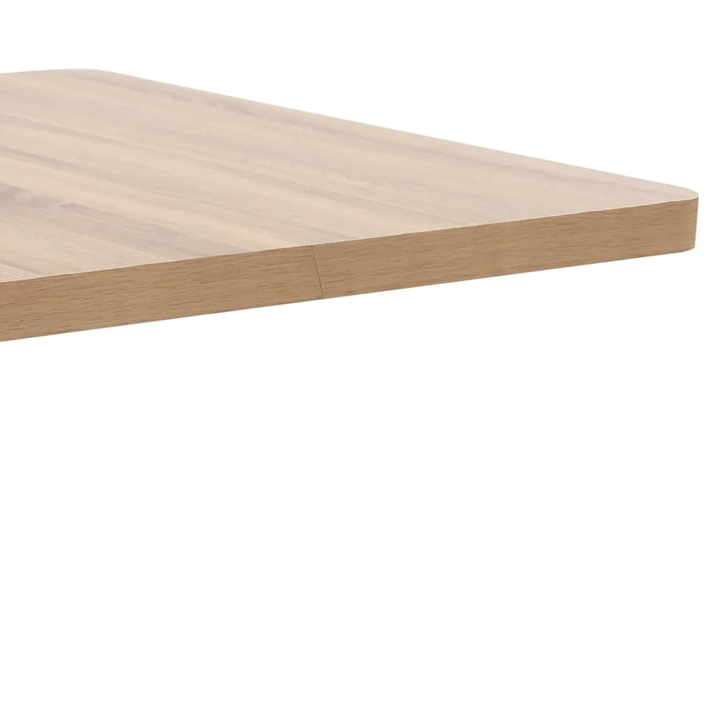 Table de bistro marron clair 80x80 cm MDF - XIOS