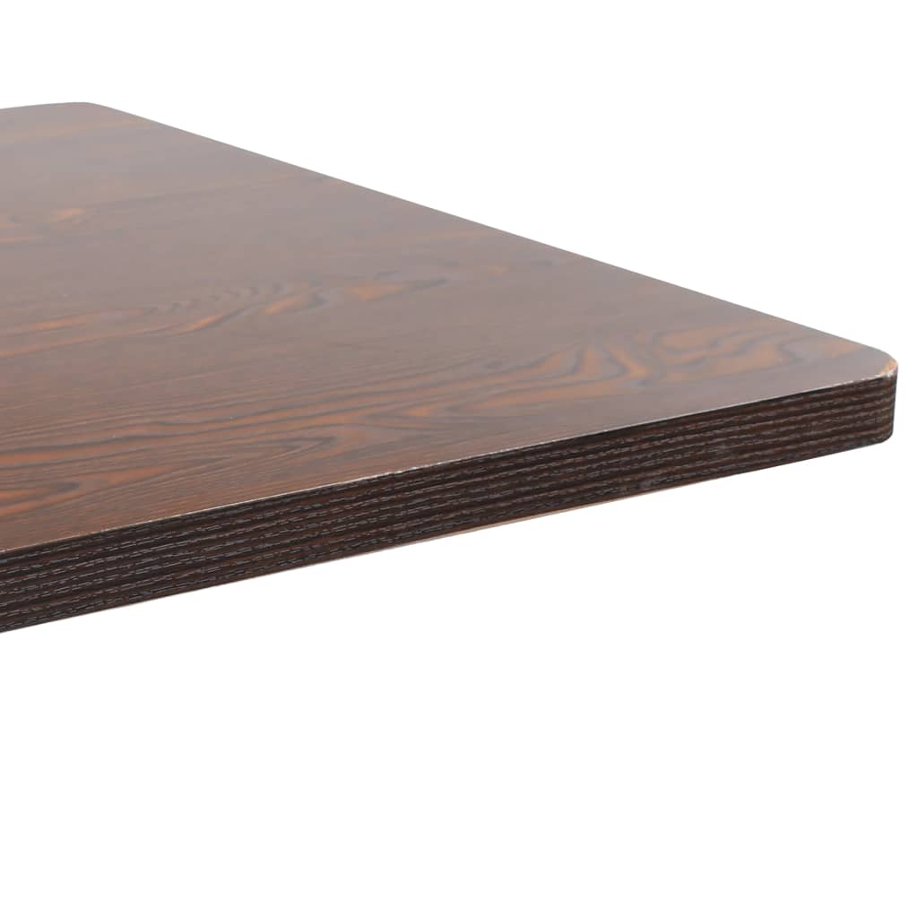 Table de bistro Marron foncé 80x80 cm MDF - XIOS
