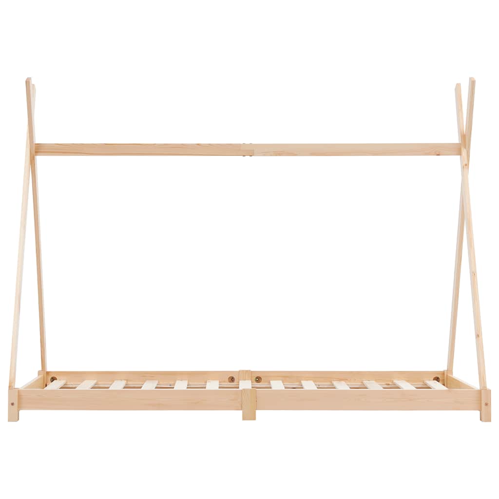 Cadre de lit d'enfant Bois de pin massif 70x140 cm - XIOS