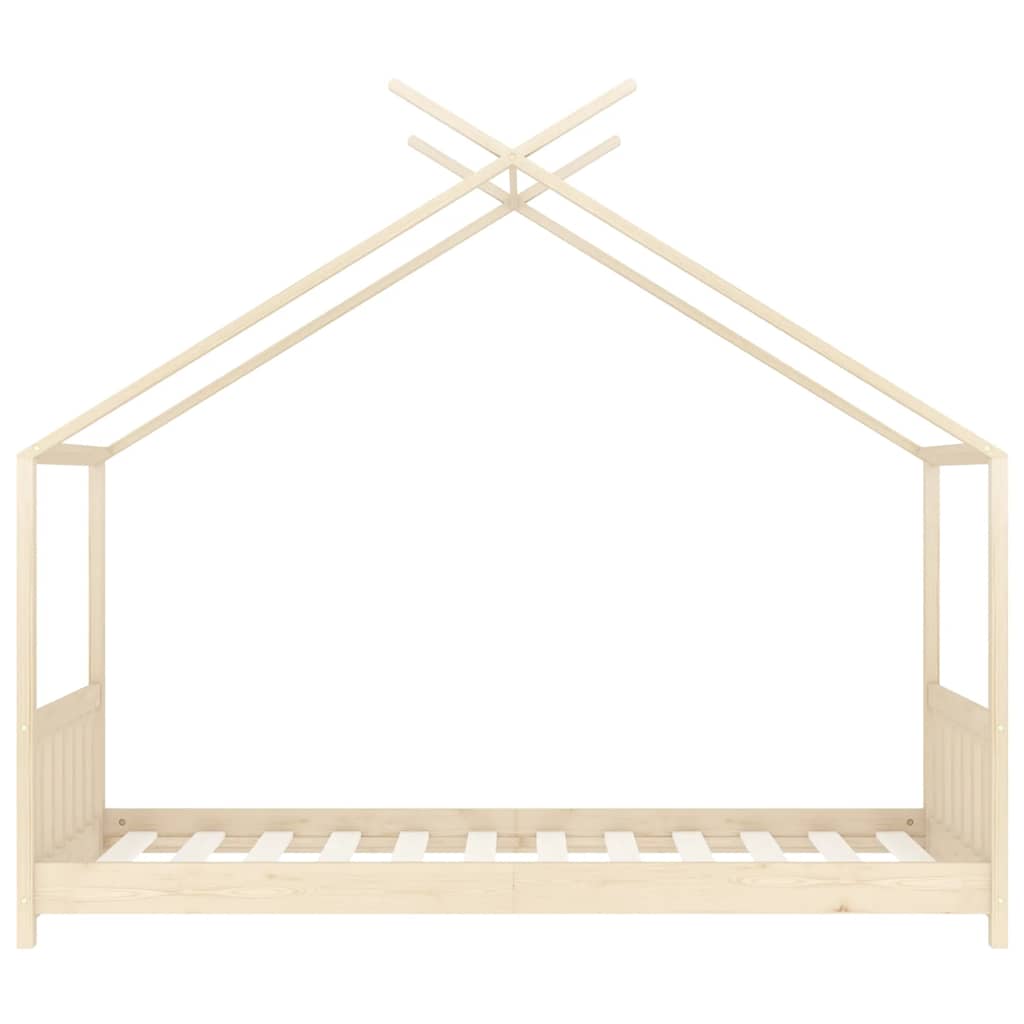 Cadre de lit d'enfant Bois de pin massif 70x140 cm - XIOS
