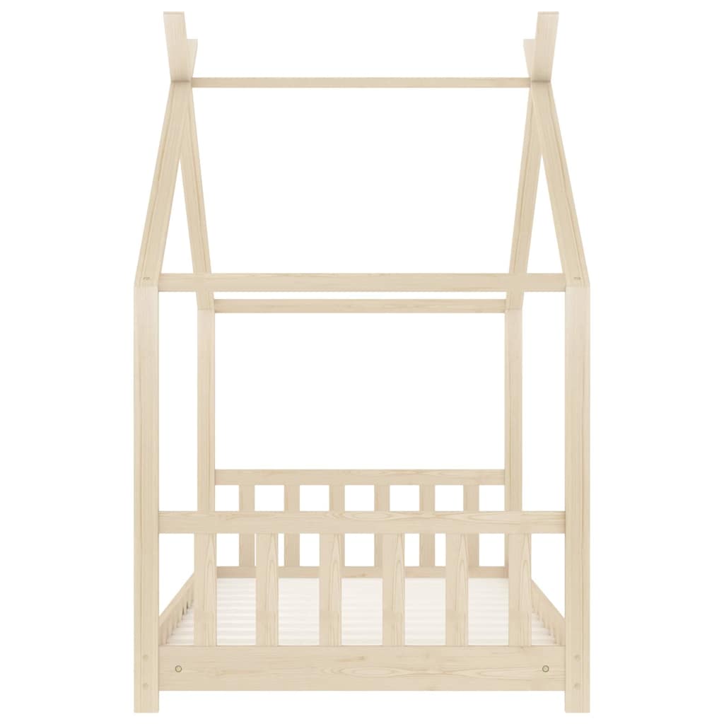 Cadre de lit d'enfant Bois de pin massif 70x140 cm - XIOS