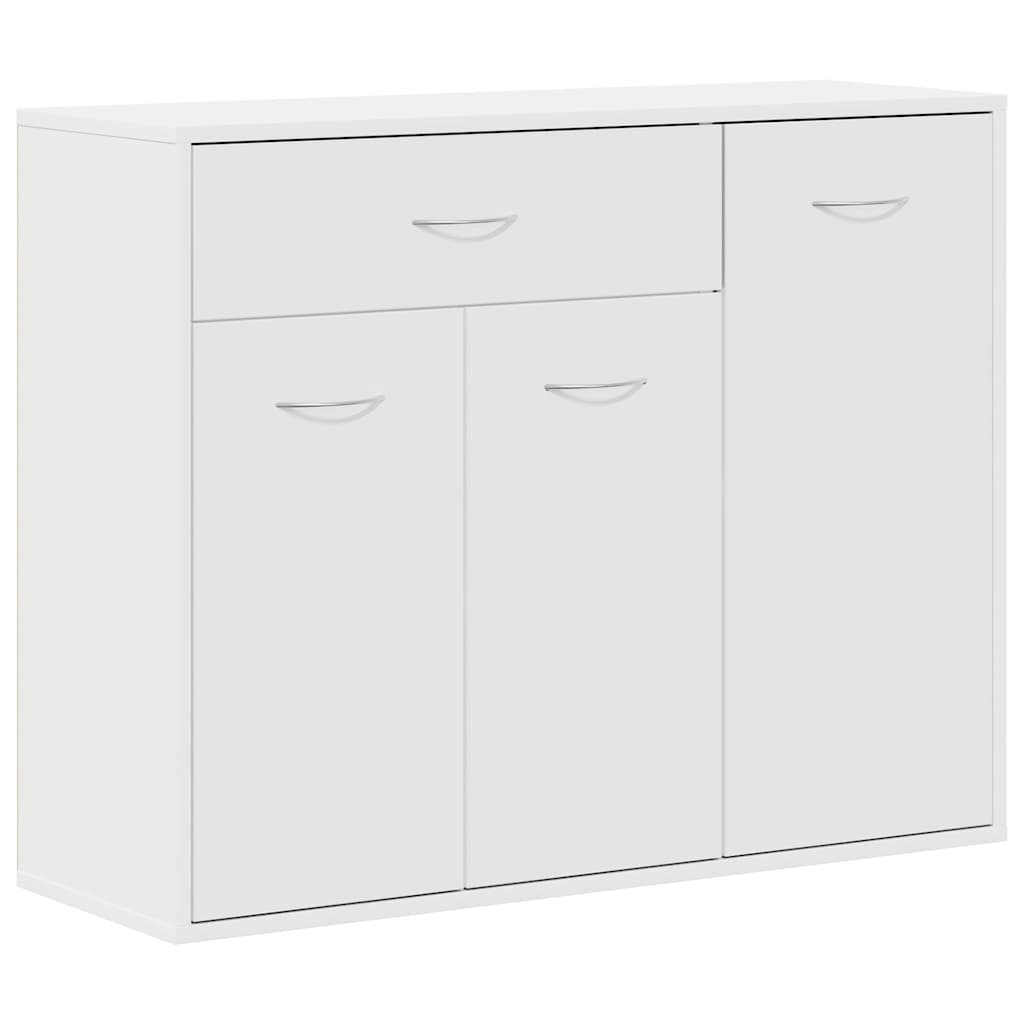 Buffet Blanc 88x30x70 cm Bois d'ingénierie - XIOS