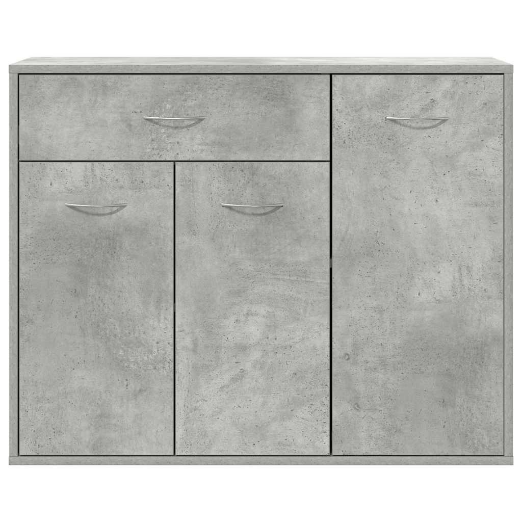 Buffet Gris béton 88x30x70 cm Bois d'ingénierie - XIOS