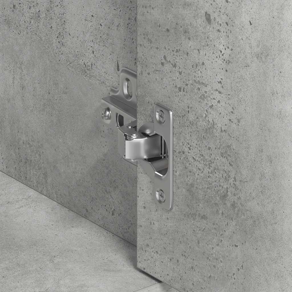 Buffet Gris béton 88x30x70 cm Bois d'ingénierie - XIOS