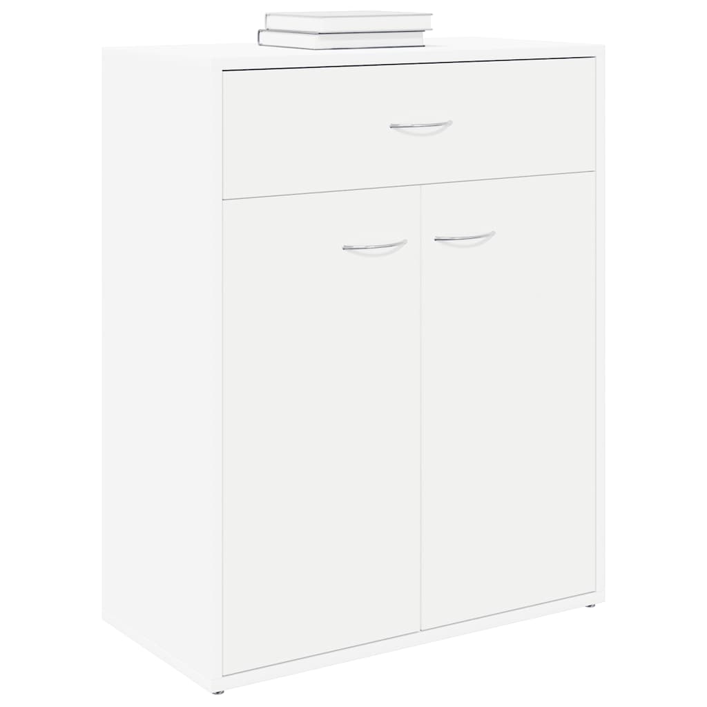 Buffet blanc 60x30x75 cm bois d'ingénierie - XIOS